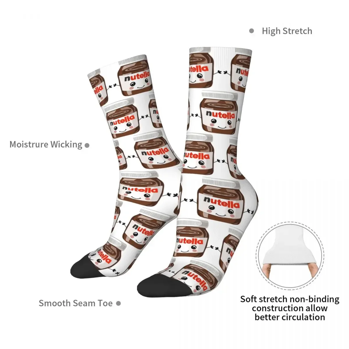 Nutella Cutie Socks Harajuku S - Men Accessories All review and price