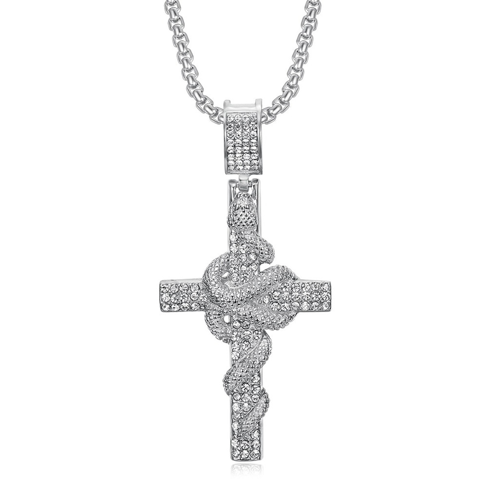 Snake Pattern Carved Stainless - Men Accessories All review and price