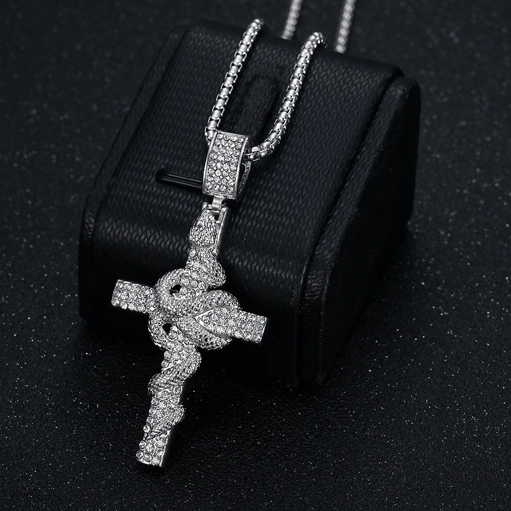Snake Pattern Carved Stainless - Men Accessories All review and price