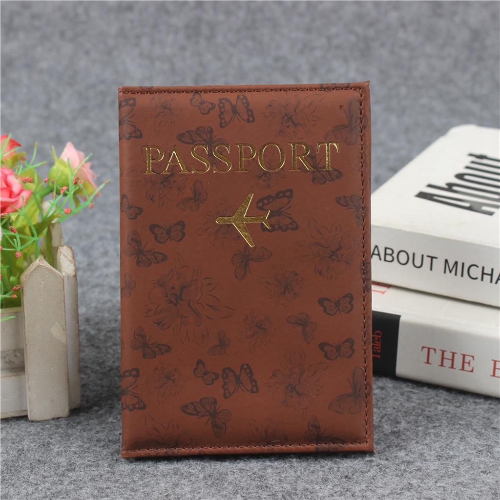 1PC PU Leather Passport Cover  - Travel Organizer Men review and price