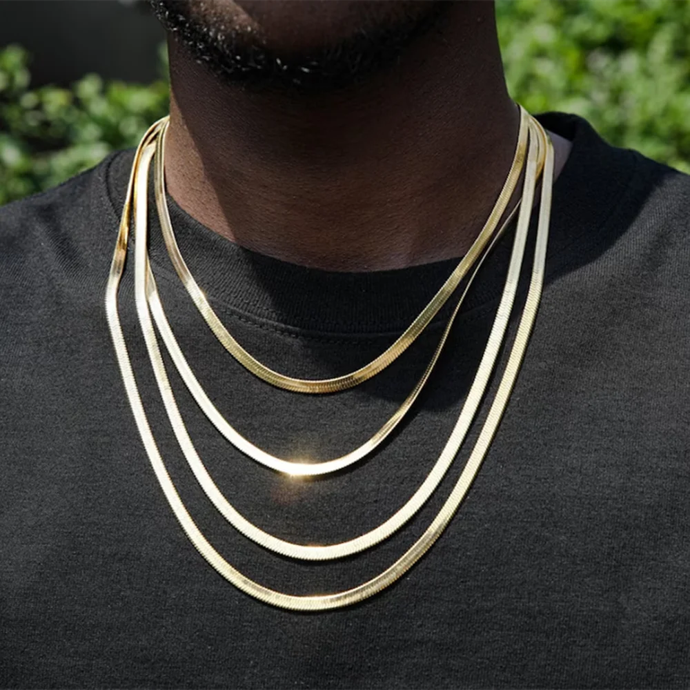 Stainless Steel Snake Chain Ne - Men Accessories Neck Chain review and price